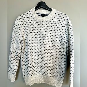Men’s J.Crew Wool Intarsia Sweater, S